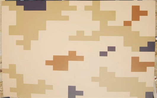 临夏荒漠迷彩漆喷涂